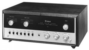 A vintage preamp