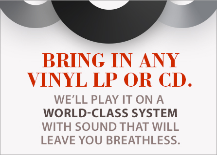 Lyric Audio and Video - Bring in your Vinyl LP or CD